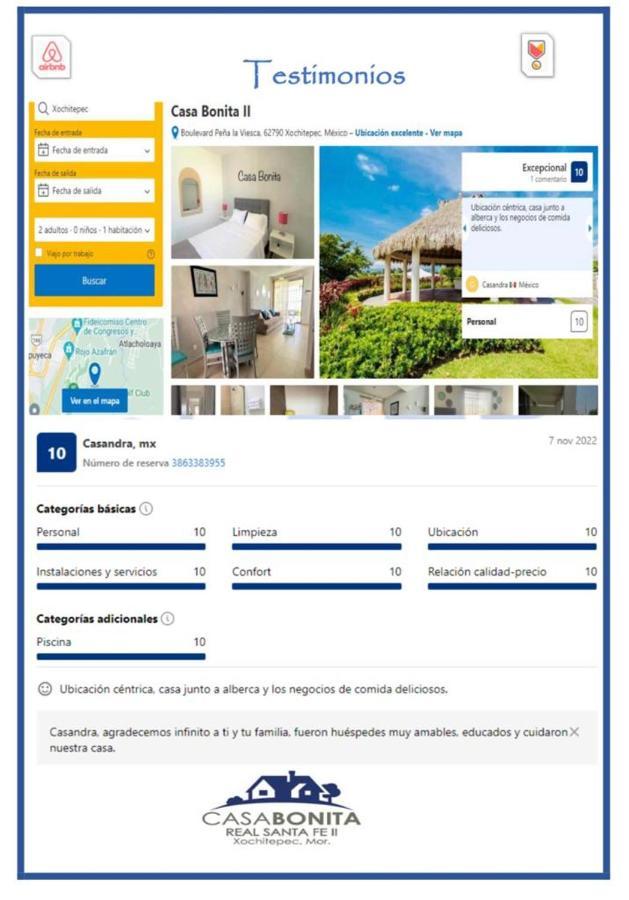 Casabonita Ii, Pie Alberca, Airac Villa Xochitepec Eksteriør bilde